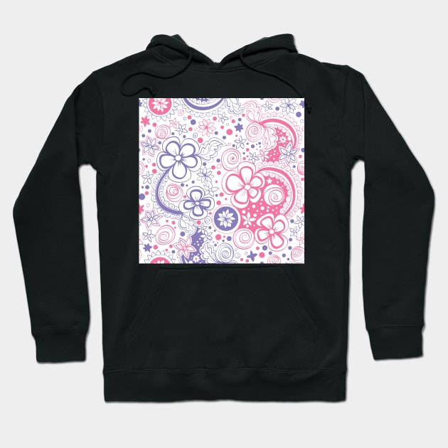 pattern of spirals Hoodie by kavalenkava